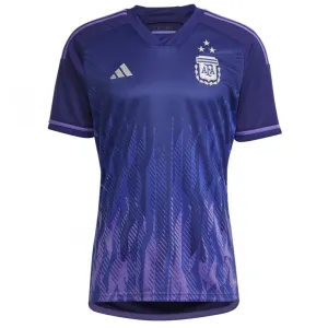 Argentinien 2022 Weltmeisterschaft 3-Sterne Auswärtstrikot (Lila)