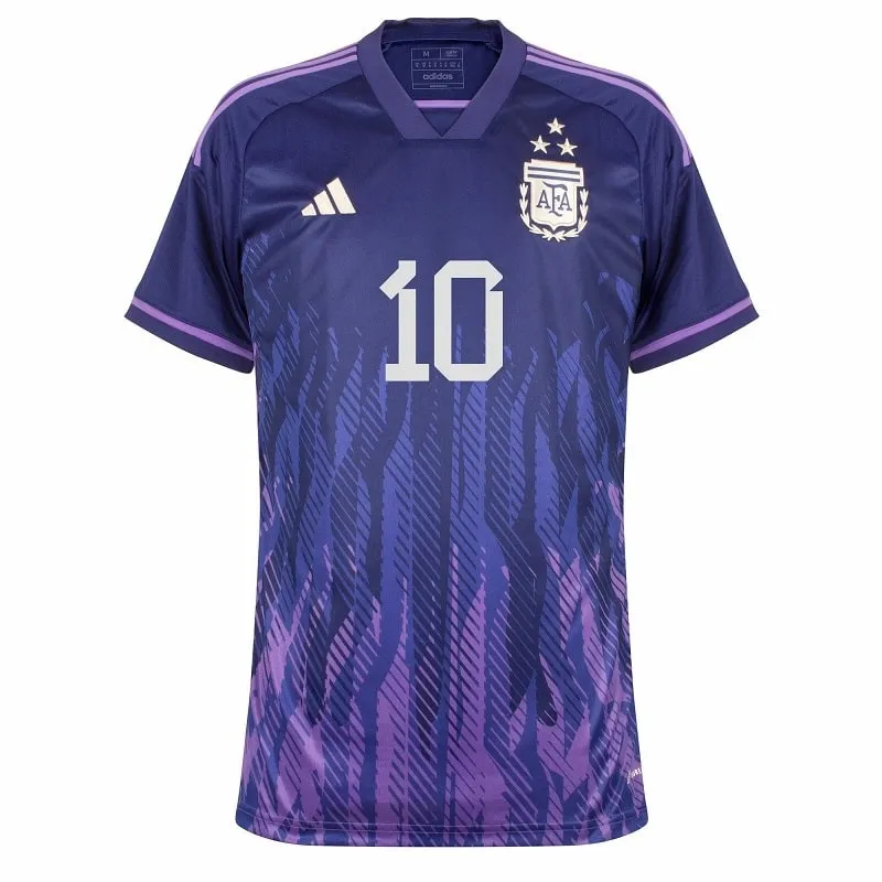 Messi, Maillot extérieur de l'Argentine 2022/23 à 3 étoiles (Violet)