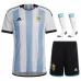 Argentina 2022 Copa del Mundo Local Niño Conjunto - Azul Cielo