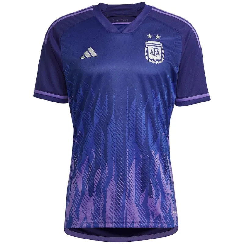 Argentinien 2022 WM Auswärts Kinder Trikotset - Blau