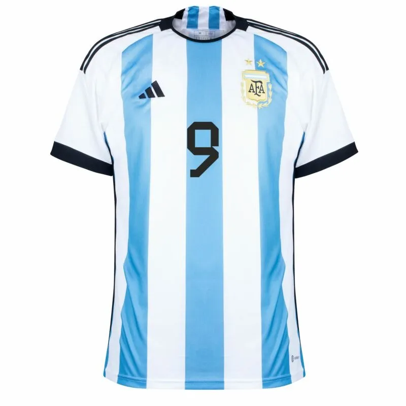 Batistuta, Argentinien 2022 Weltmeisterschaft Heimtrikot (Himmelblau)
