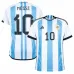 Messi, Maillot domicile de l'Argentine pour la Coupe du monde 2022 (Bleu ciel)