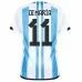 Di Maria, Maillot domicile de l'Argentine pour la Coupe du monde 2022 (Bleu ciel)