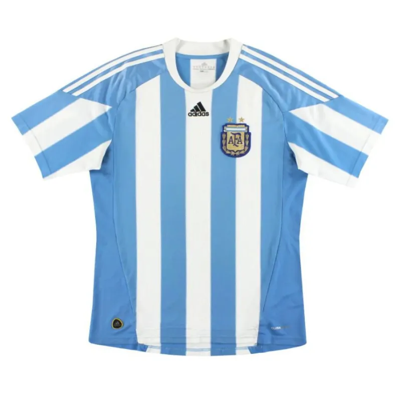 Argentine 2010 Maillot de domicile (Bleu et Blanc)
