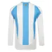 Argentinien 2024/25 Heim Lange Ärmel Replica Trikot - Helle Blau