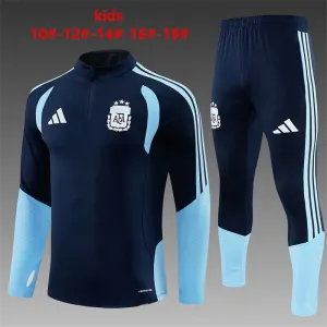 Argentinien 2026/27 Kinder Sportanzug blau