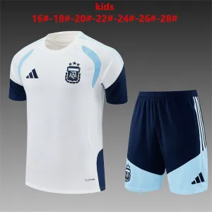 Argentinien 2026/27 Kinder Trainingsanzug weiß