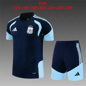 Argentinien 2026/27 Kinder Trainingsanzug blau