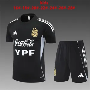 Argentinien 2025/26 Kinder Trainingsanzug schwarz