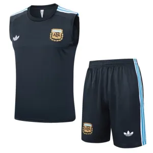 Argentinien 2025/26 Trägershirt + Shorts Set - Dunkelblau