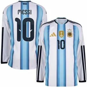 Argentina MESSI 2026/27 Maglia home a maniche lunghe - Blu/Bianca