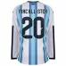 Argentine MAC ALLISTER 2026/27 Maillot domicile à manches longues - Bleu/Blanc