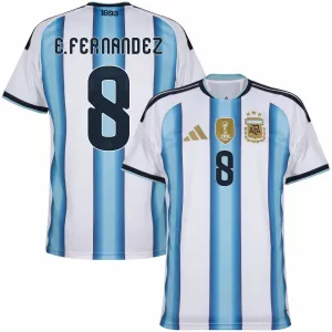 Maglia casalinga Argentina E.FERNANDEZ 2026/27 - Blu/Bianco