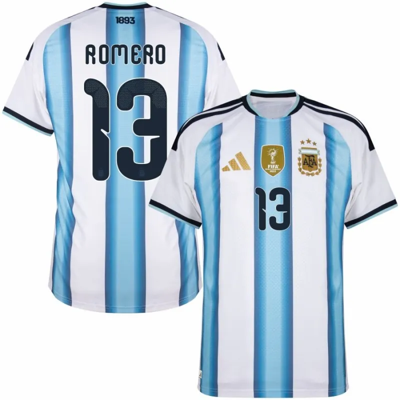 Maillot domicile Argentine ROMERO 2026/27 - Bleu/Blanc