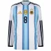 Argentine E.FERNANDEZ 2026/27 Maillot domicile à manches longues - Bleu/Blanc
