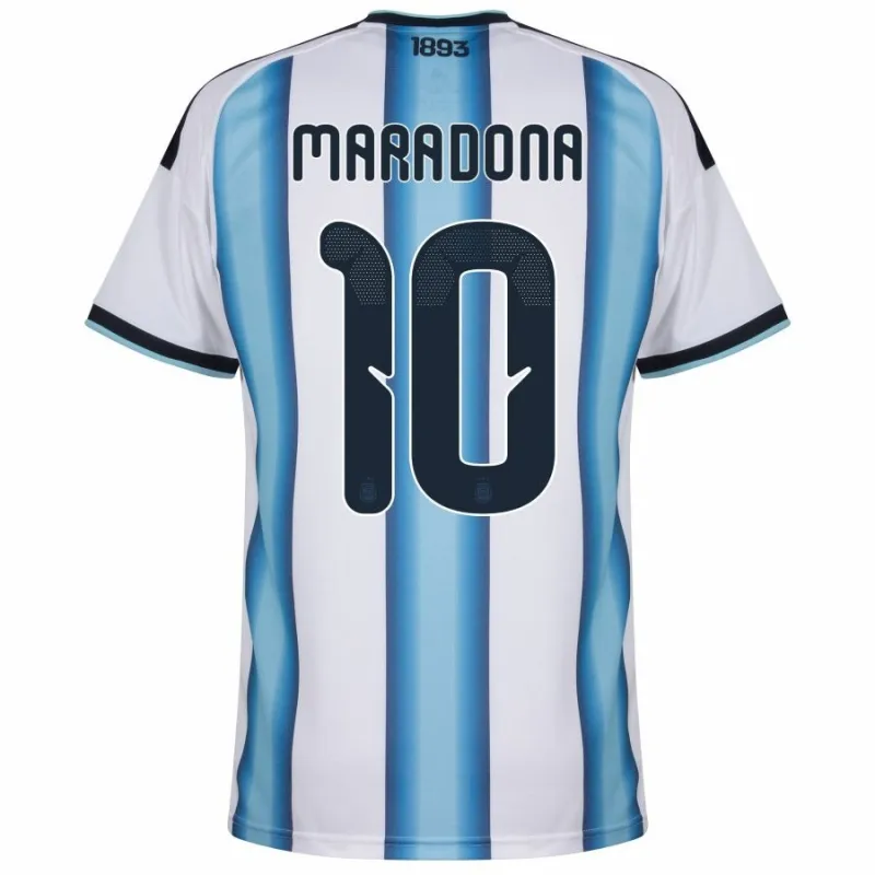 Maillot domicile Argentine MARADONA 2026/27 - Bleu/Blanc