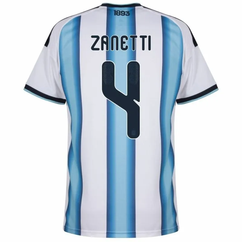 Maillot domicile Argentine ZANETTI 2026/27 - Bleu/Blanc