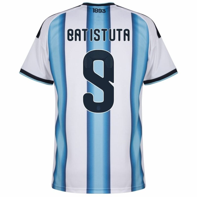 Maillot domicile Argentine BATISTUTA 2026/27 - Bleu/Blanc