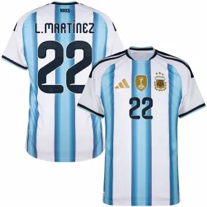 Maglia casalinga Argentina L.MARTINEZ 2026/27 - Blu/Bianco