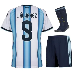 Completo Casa Bambino J.ALVAREZ Argentina 2026/27 - Blu/Bianco