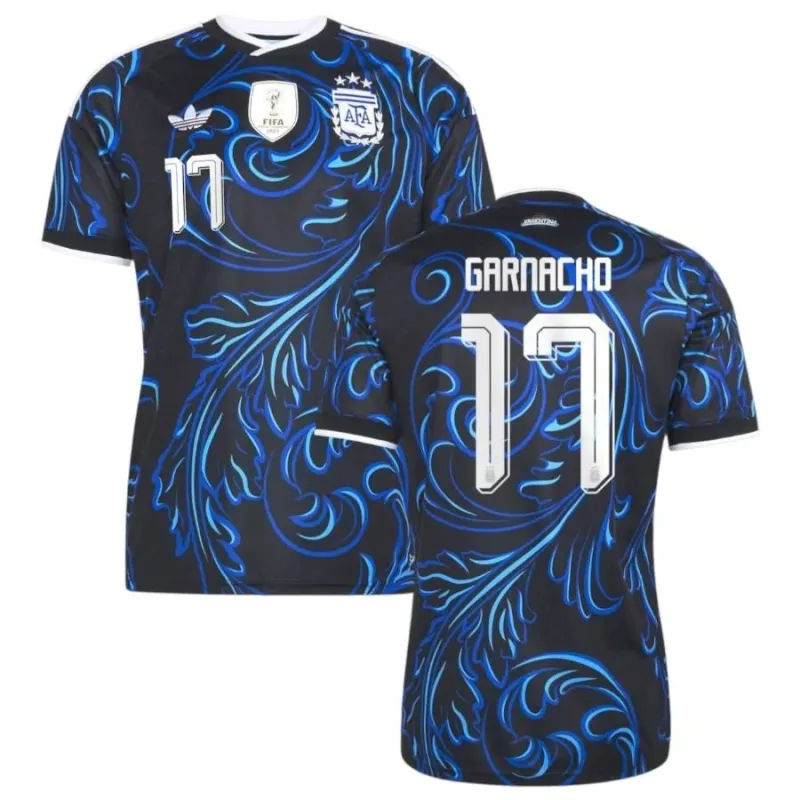 Argentinien GARNACHO 2026/27 Auswärtstrikot Blau