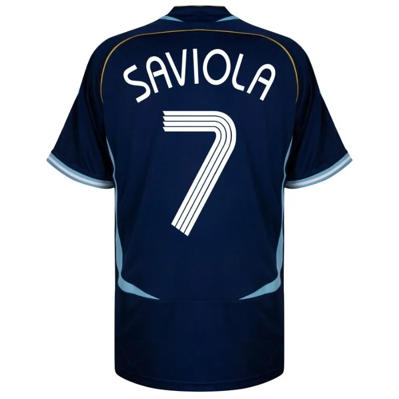 Maillot Extérieur Rétro Argentine SAVIOLA 2006 Bleu