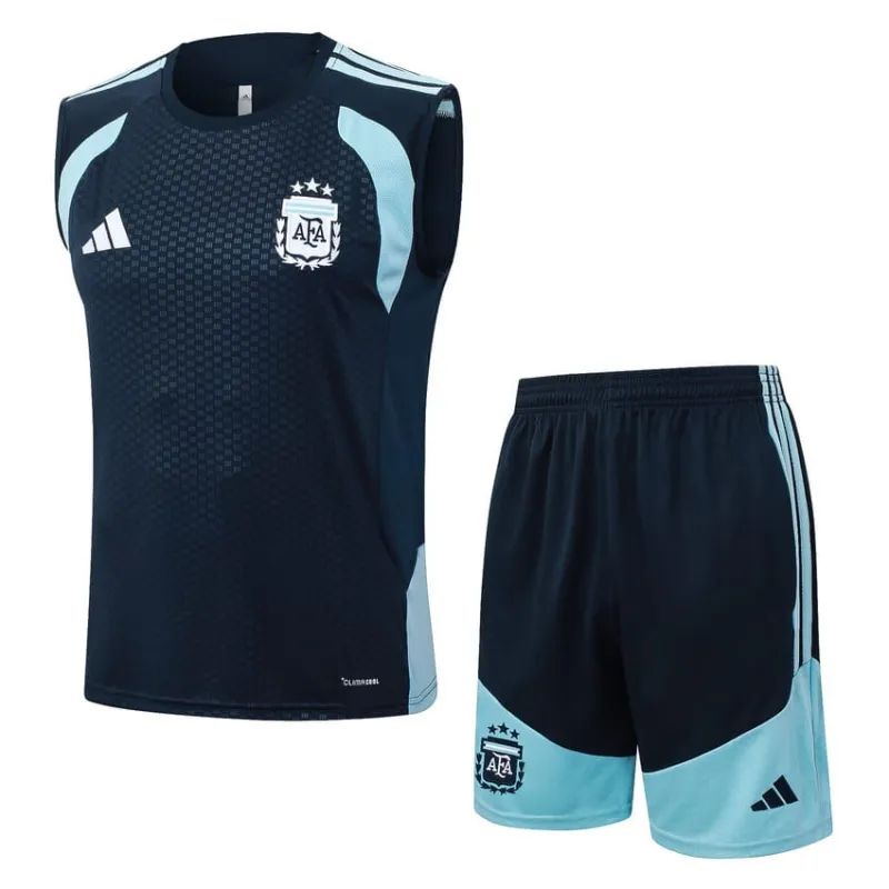 Argentinien 2026/27 Weste Set Dunkelblau