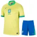 Brazil 2024/25 Home Jersey Set - Kids Fan Version (Yellow)