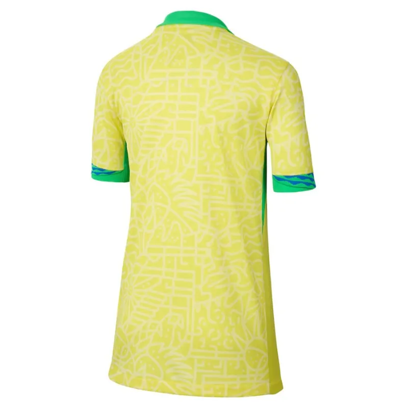 Brazil 2024/25 Home Jersey Set - Kids Fan Version (Yellow)
