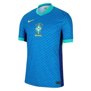 Brasilien 2024/25 Auswärtstrikot - Spieler-Version (Blau)