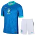 Brazil 2024/25 Kids' Fan Jersey Set (Blue)
