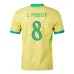Paquetá, Brazil 2024/25 Home Jersey, Fan Edition, Yellow