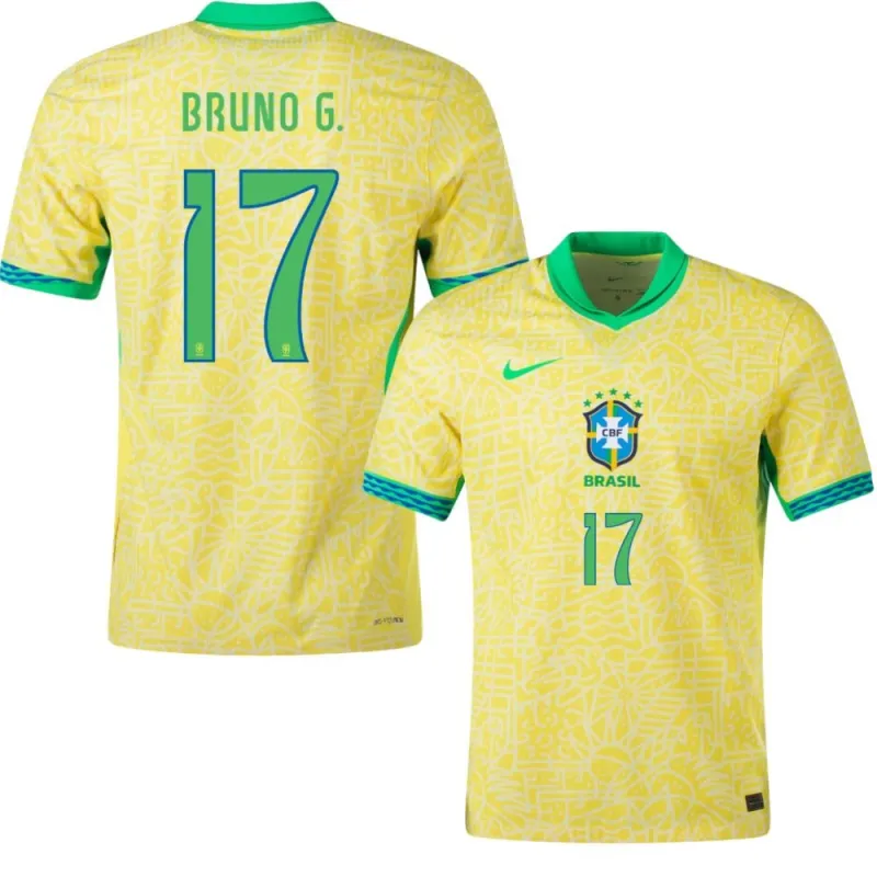 Bruno Brasilien 2024/25 Heim Trikot