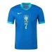 Vini Jr. Camiseta de fuera del Brasil 2024/25, edición de hinchas, Azul