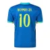 Neymar Jr., Brazil 2024/25 Away Jersey, Fan Version, Blue