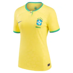 Brazil 2022 World Cup Women's Home Fan Jersey (Yellow)