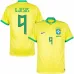 G. Jesus, Brazil 2022 World Cup Home Fan Jersey (Yellow)