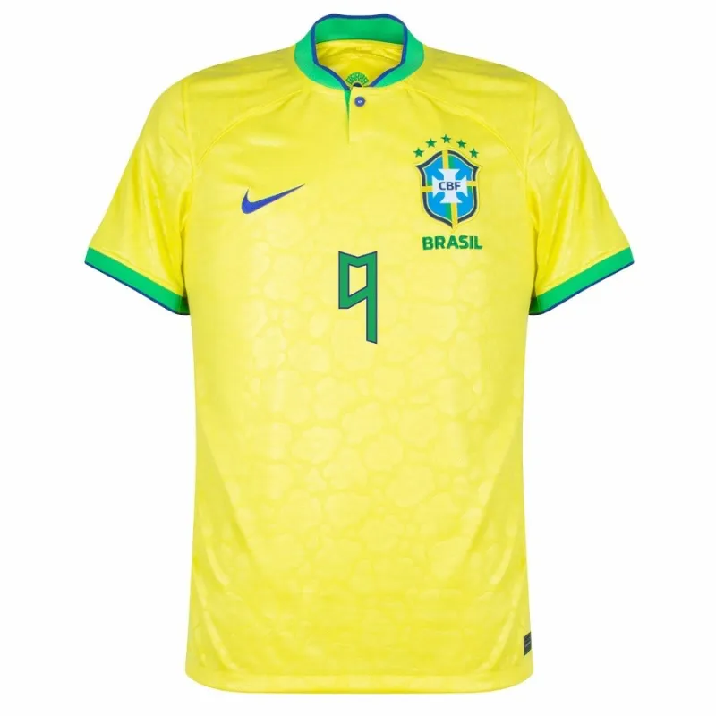 G. Jesus Brasilien Heimtrikot Weltmeisterschaft 2022 - Gelb