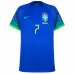 L. Paqueta, Maillot de supporter du Brésil pour la Coupe du monde 2022 (Maillot extérieur, Bleu)