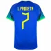 L. Paqueta, Maillot du joueur du Brésil pour la Coupe du monde 2022 (Maillot extérieur, Bleu)