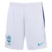 Brasil 2024/25 Pantalones Cortos de Visita (Blanco)