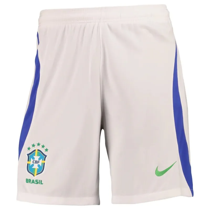 Brésil 2024/25 Short d'extérieur (Blanc)