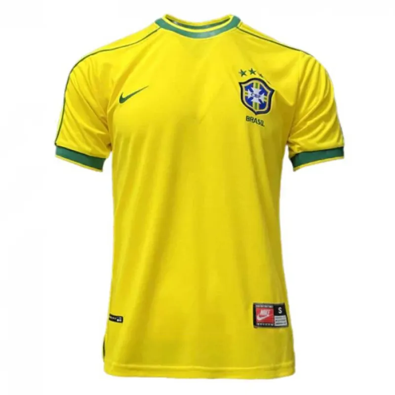 Brasil 1998 Camiseta de local (Amarilla)