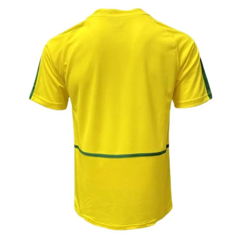 Brésil 2002 Maillot de domicile (Jaune)