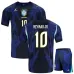 Brasilien NEYMAR JR 2026/27 Kinder Auswärtsset Blau