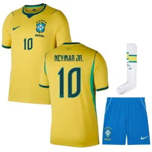 Brasile NEYMAR JR 2026/27 Maglia Casa Bambino Giallo