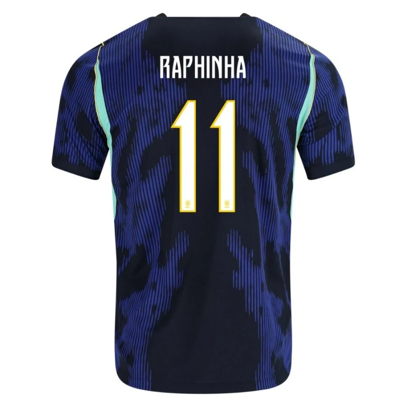 Brazil RAPHINHA 2026/27 Kids Away Set Blue