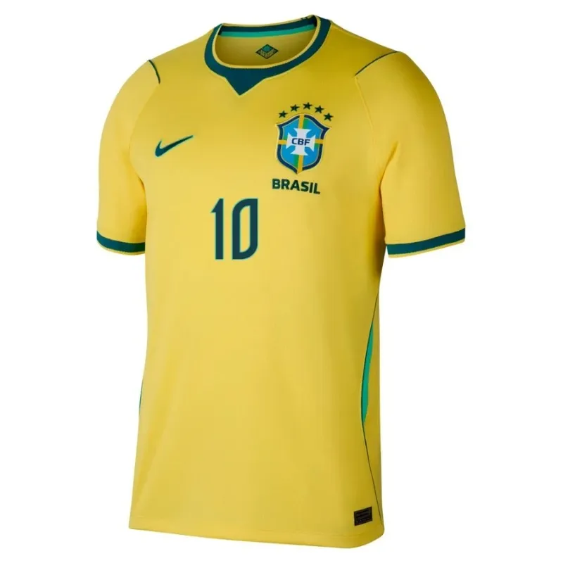 Camiseta Local Brasil RONALDINHO 2026/27 Amarilla