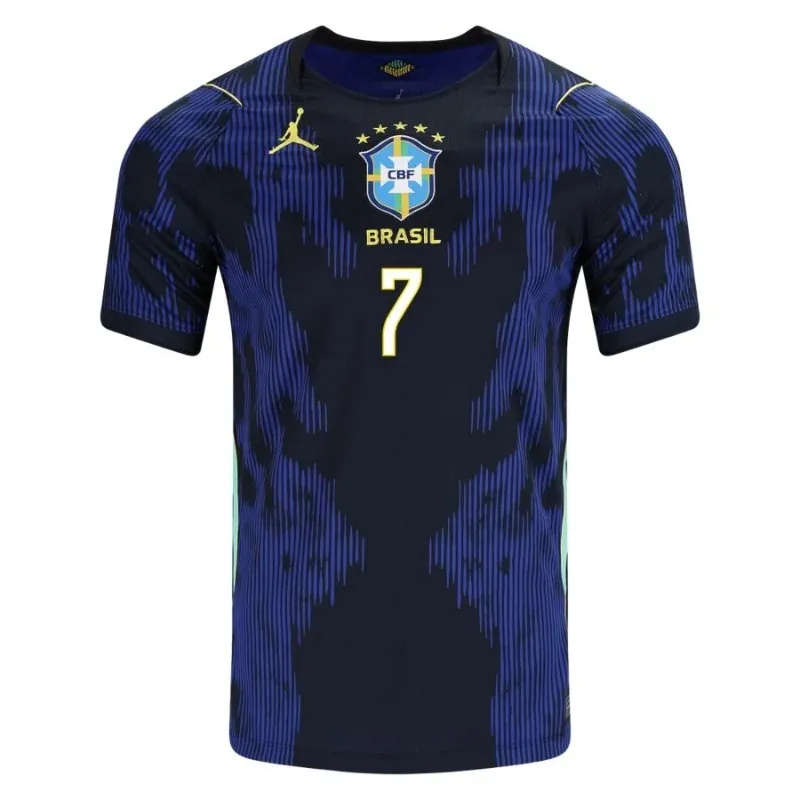 Brazil VINI JR 2026/27 Away Jersey Blue