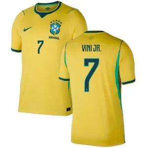Maglia Home Brasile VINI JR 2026/27 Gialla